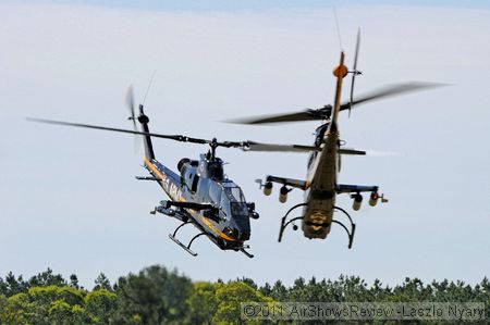Sky Soldiers Cobra helicopters in action